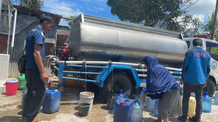 Air Tak Mengalir di Rumah, Tirta Khayangan Siapkan Bantuan Tangki Gratis
