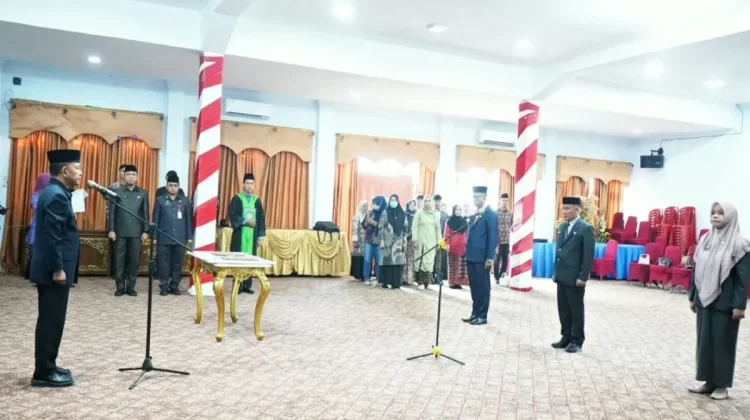 Wabup Merangin Lantik Tiga Pejabat Eselon II