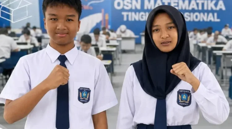 Tembus OSN Nasional, Dua Siswa SMP Kerinci Jadi Kebanggaan Daerah