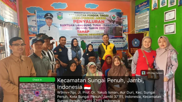 Pemdes Pondok Agung berhasil Tekan Kemiskinan, Penerima BLT DD hanya 10 Orang