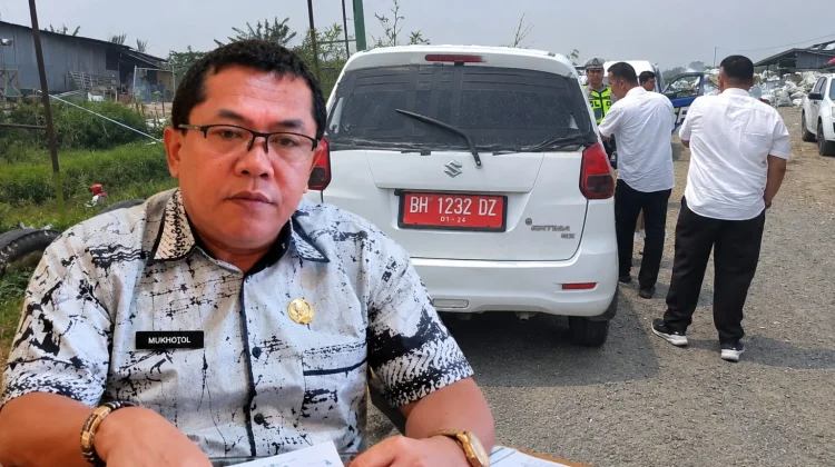 Mobil Dinas Dinkes Kerinci Kembali Terjaring Razia Pajak