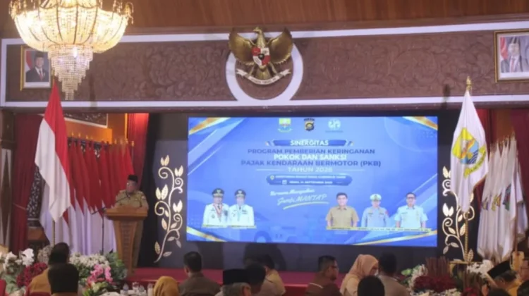 Ikut Bangun Daerah,Bupati Merangin Sosialisasikan Keringanan PKB