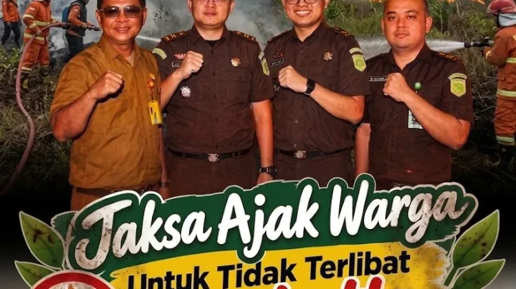 Kenali Bahaya Karhutla, Kejari Bungo Edukasi Warga untuk Tidak Membakar Hutan