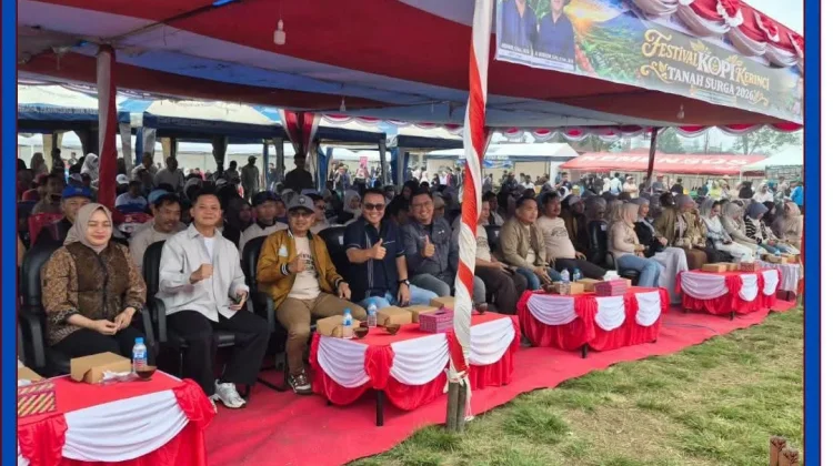 Wako Alfin Hadiri Pembukaan Festival Kopi Kerinci 2026,Dukung Kopi Lokal