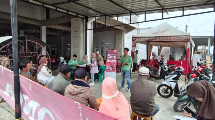 Dealer Honda MKM Edukasi Layanan Honda Care dan Hadirkan Servis Kunjung