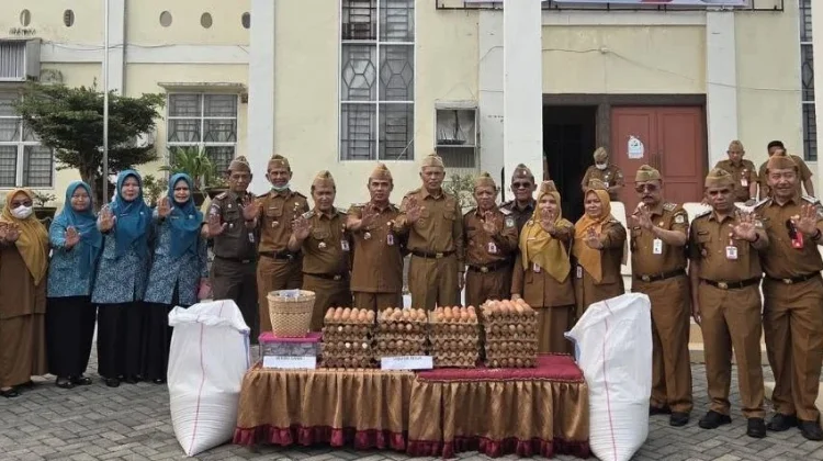 Cegah Stunting, ASN Sungai Penuh Kompak Kumpulkan Telur, Beras dan Seribu Rupiah