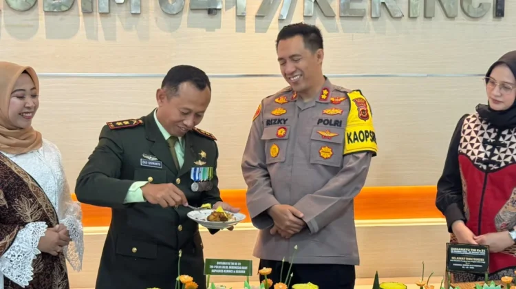 Kapolres Kerinci Beri Kejutan HUT TNI ke-81
