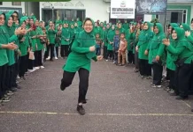 Semarak HUT Persit, Kodim 0417/Kerinci Gelar Lomba Tradisional