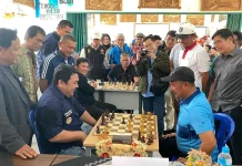 Bupati Monadi Buka Turnamen Catur Non Master Jambi