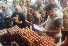 Menjelang Ramadhan,Wabup Merangin Cek Harga Kebutuhan Pokok