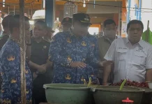 Sidak Jelang Ramadhan, Walikota Pantau Harga Cabai Bawang