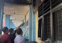 Kebakaran SMPN 2 Sungai Penuh Hanguskan Enam Kelas