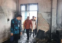 Wako Alfin Pastikan Penanganan Kebakaran SMPN 2 Sungai