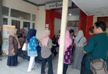Antrean Panjang Nasabah Bank Jambi Terjadi di Sungai Penuh
