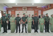 Dandim 0417/Kerinci Pimpin Tradisi Masuk dan Purnawira