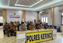 Rakor Lintas Sektoral Polres Kerinci Siapkan Operasi Ketupat2026
