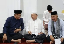 Wako Alfin dampingi Gubernur Jambi Alharis Safari Ramadhan di Masjid Al Falah