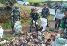 Dandim 0417 Tegaskan Pentingnya Gotong Royong Jaga Lingkungan