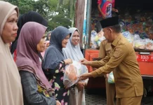 Ringankan Beban Warga, Pemkab Merangin Gelar Pasar Murah