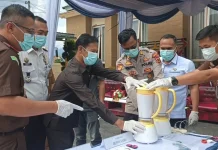 Kejari Sungai Penuh Musnahkan Barang Bukti 9 Perkara