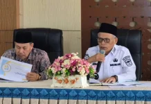 Wawako Azhar Hamzah Hadiri Rapat Monitoring dan Evaluasi Penyusunan PJPK