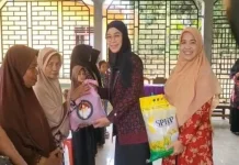 Lavita Syukur Salurkan Bantuan Sembako untuk Warga Sungai Kapas