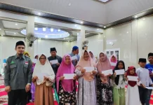 Santunan Yatim dan Dhuafa di Tanjung Pauh Sukses