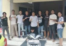 Jejak Darah di TKP, Pelaku Curanmor Kerinci Ditangkap