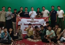 LSM Semut Merah Berbagi Ceria di Panti Aisyiyah