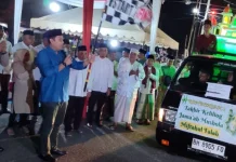 Gema Takbir di Bangko, Bupati Merangin Lepas Pawai Keliling