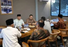 Wali Kota Sungai Penuh Hadiri Halal Bihalal dan Makan Malam Bersama Bupati Merangi