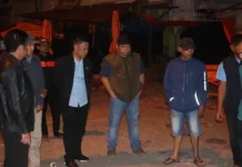 Sekda Alpian Kembali Pantau Kondisi Pasar Tanjung Bajure