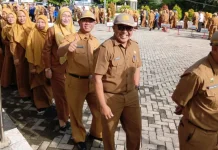 Pemkot Sungai Penuh Gelar Apel dan Halal Bihalal