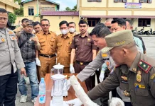 Polres Kerinci Musnahkan BB Narkotika dari 19 Kasus