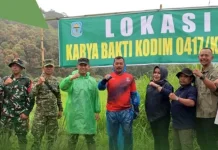 Dandim 0417/Kerinci dan Bupati Tinjau Kondisi Jalan Desa