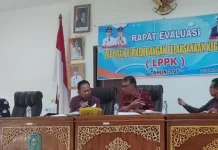 Evaluasi Kinerja OPD, Wabup Merangin Dorong Percepatan Realisasi Anggaran