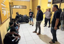 13 Pemuda Ditangkap usai Pengeroyokan di Kerinci