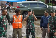 Danrem 042/Gapu Tinjau Pengerjaan KDKMP