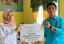 Dari CSR untuk Pendidikan, KMH Bangun Pagar Sekolah