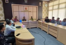 Sekda Alpian Pantau UKK Calon Dewas PDAM Sungai Penuh