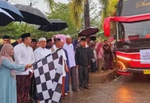 279 Calon Jemaah Haji Merangin Resmi Diberangkatkan
