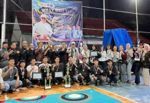 Turnamen Bola Voli Wali Kota Cup 2026, TIM Siulak Deras Mudik Kembali Sabet Juara