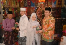 Bupati dan Wabup Merangin Jadi Saksi Nikah Putri Sekda Zulhifni