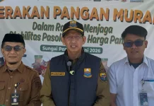Gerakan Pangan Murah Digelar, Pemprov Jambi Kendalikan Inflasi