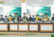 IAIN Kerinci Wisuda 538 Lulusan, Target Jadi UIN