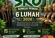Tema kenduri Sko Sungai Penuh 2026 "Membudayakan Masyarakat Adat yang Beradab."