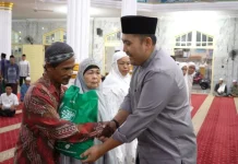 Bupati Merangin Ikuti Subuh Keliling di Masjid Raya Al Istiqomah