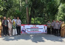 Polres Kerinci Bangun Fasilitas Air Bersih untuk Warga Sungai Jernih