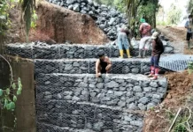 Pemkab Merangin Tuntaskan Turap Penahan Longsor di Renah Pamenang