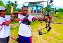 Atlet Panahan Papua Barat Asah Insting dari Berburu Babi